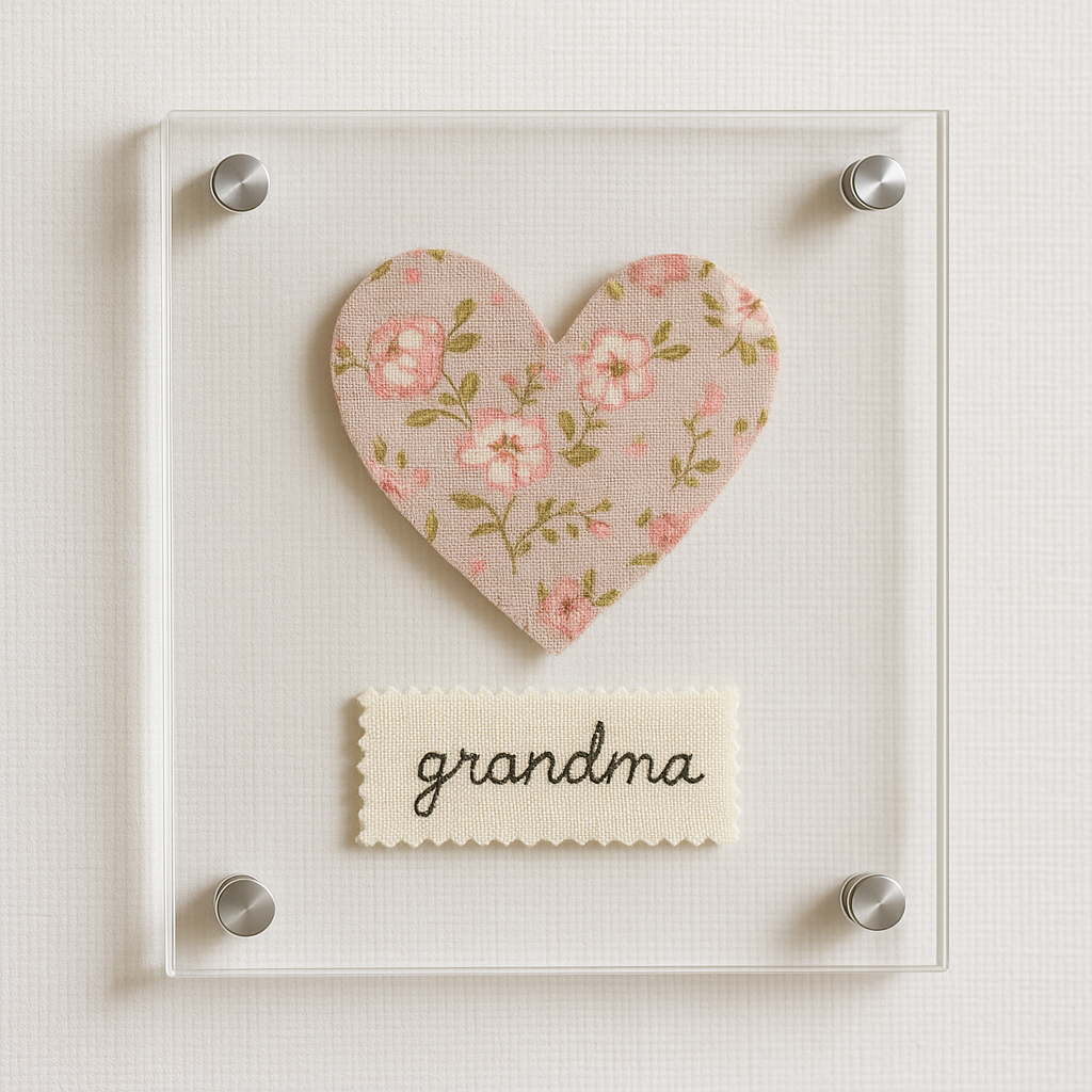 Custom Size Clear Acrylic Floating Wall Frames, Rounded/ Straight Corners: Artwork, Photo, Diploma