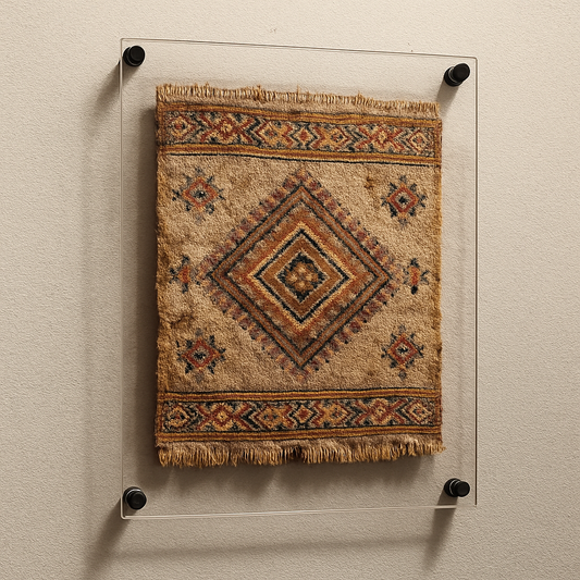 11x14" Custom Clear Acrylic Floating Wall Frame, Rounded Corners: Artwork, Photo, Diploma