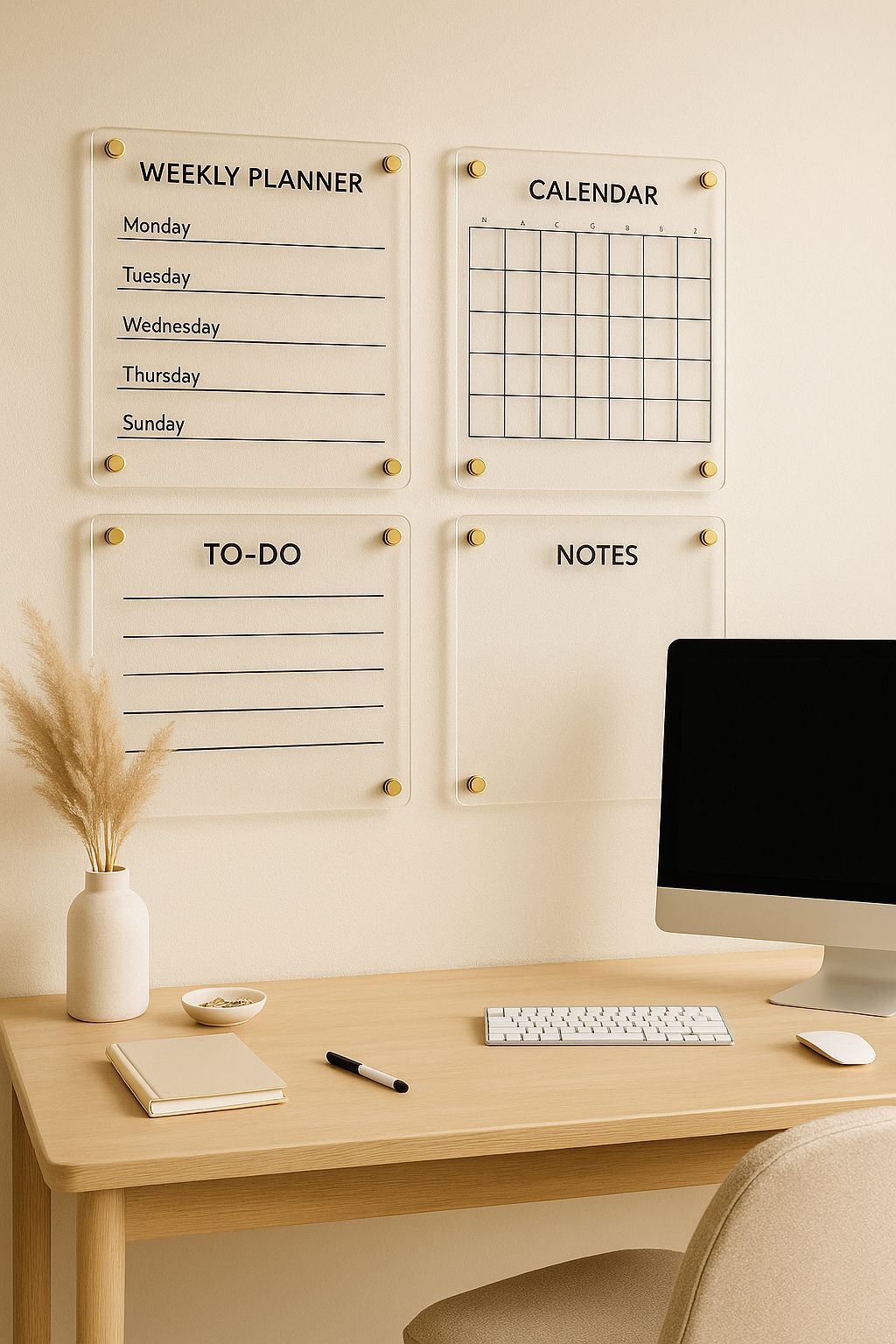 14x17 Custom Clear Acrylic Floating Frame, Rounded Corners: Artwork, Photo, Diploma